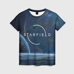 Футболка женская Starfield, цвет: 3D-принт