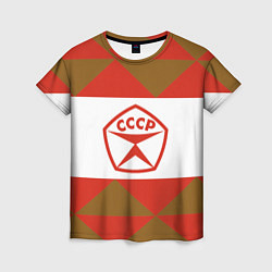 Женская футболка Советское печенье
