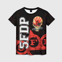 Футболка женская Five Finger Death Punch 1, цвет: 3D-принт