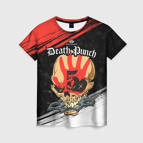 Женская футболка Five Finger Death Punch 7 / 3D-принт – фото 1
