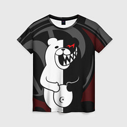 Женская футболка MONOKUMA МОНОКУМА DANGANRO