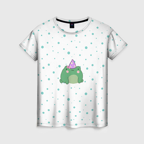 Женская футболка Лягушка-маг / 3D-принт – фото 1
