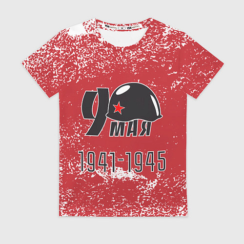 Женская футболка 9 мая / 3D-принт – фото 1