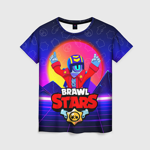 Женская футболка BRAWL STARS STU / 3D-принт – фото 1