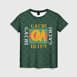 Женская футболка GACHI GUCCI