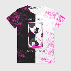 Футболка женская MONOKUMA МОНОКУМА HOURGLASS, цвет: 3D-принт