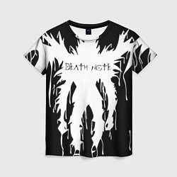 Женская футболка DEATH NOTE ТЕТРАДЬ СМЕРТИ