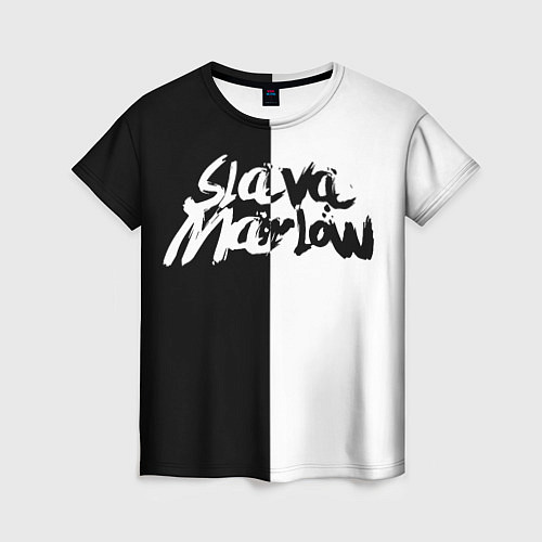 Женская футболка SLAVA MARLOW 6 / 3D-принт – фото 1