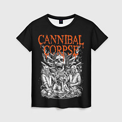 Футболка женская Cannibal Corpse, цвет: 3D-принт