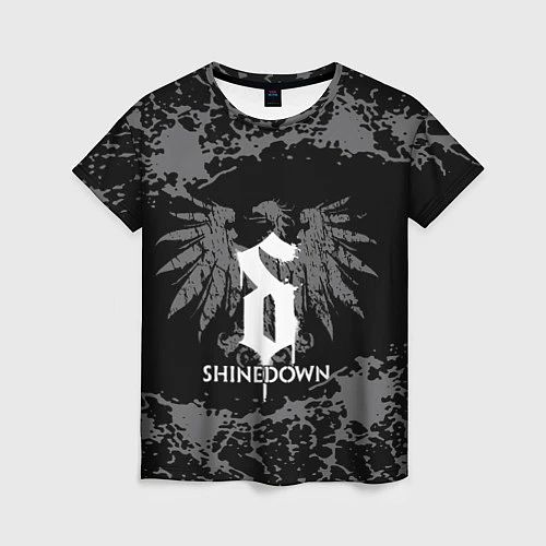 Женская футболка Shinedown / 3D-принт – фото 1