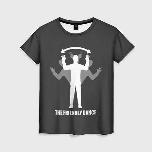 Женская футболка Френдли DayZ / 3D-принт – фото 1