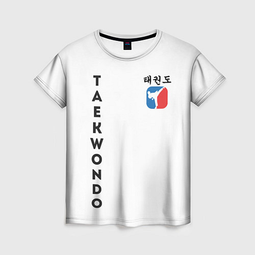 Женская футболка Тхэквондо Taekwondo / 3D-принт – фото 1