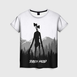 Женская футболка SIREN HEAD DARK FOREST