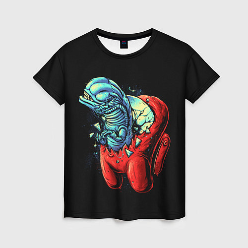 Женская футболка Among Us Aliens / 3D-принт – фото 1
