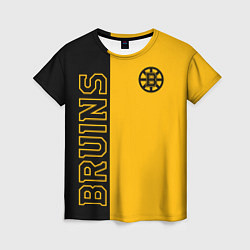 Футболка женская NHL BOSTON BRUINS, цвет: 3D-принт