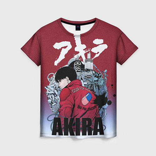 Женская футболка Акира / 3D-принт – фото 1