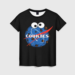 Футболка женская Cookies, цвет: 3D-принт