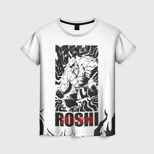 Женская футболка Roshi / 3D-принт – фото 1