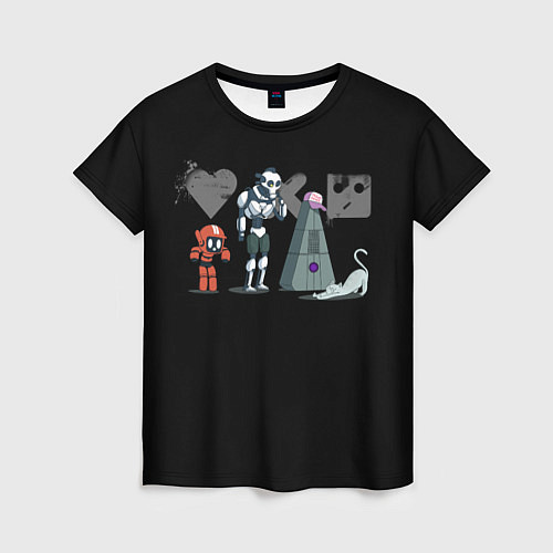 Женская футболка Любовь, Смерть & Роботы / 3D-принт – фото 1