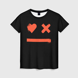 Женская футболка Smile Love Death and Robots