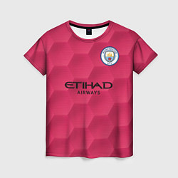 Футболка женская Manchester City Home Goalkeeper 202122, цвет: 3D-принт