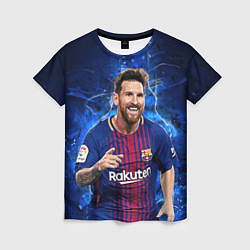 Женская футболка Лионель Месси Барселона 10