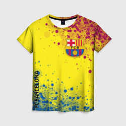 Футболка женская Barcelona Барселона, цвет: 3D-принт
