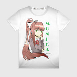 Футболка женская Doki Doki MONIKA, цвет: 3D-принт