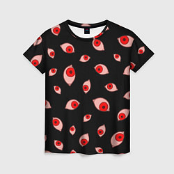 Женская футболка Взгляд тьмы