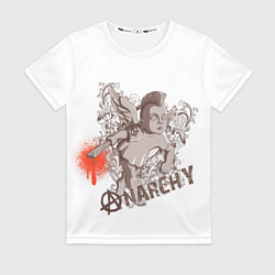 Футболка женская АНГЕЛ АНАРХИИ, цвет: 3D-принт