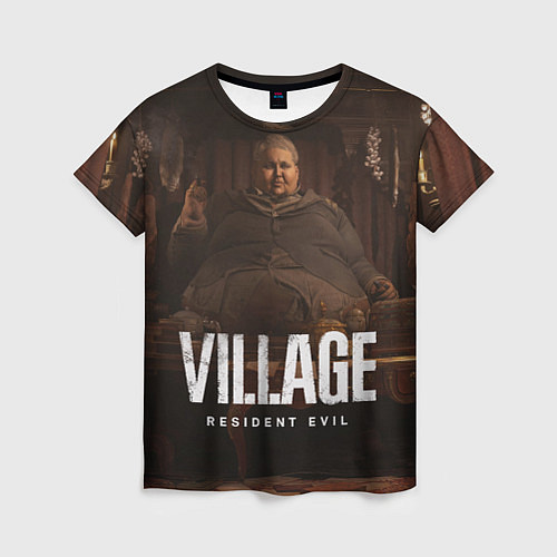 Женская футболка RESIDENT EVIL VILLAGE / 3D-принт – фото 1