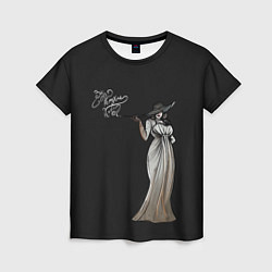 Футболка женская Big Vampire Lady, цвет: 3D-принт