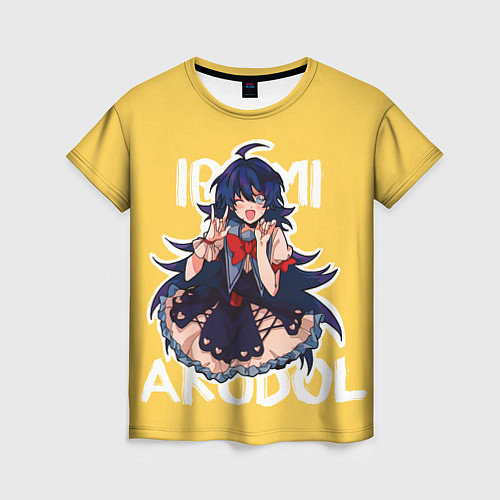 Женская футболка Irumi Akudol / 3D-принт – фото 1