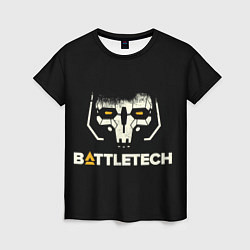 Футболка женская BATTLETECH, цвет: 3D-принт