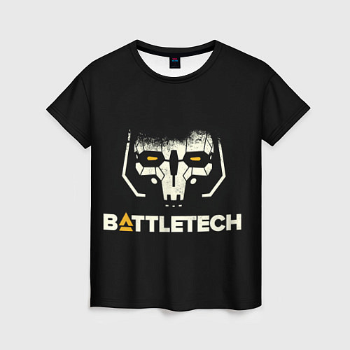 Женская футболка BATTLETECH / 3D-принт – фото 1