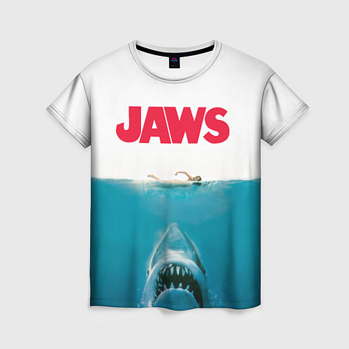 Женская футболка Jaws 1975 / 3D-принт – фото 1