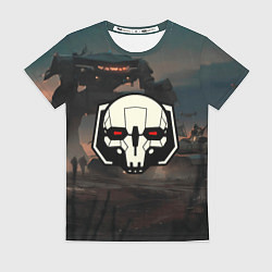 Футболка женская Боевоймех, цвет: 3D-принт