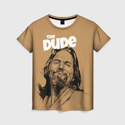 Футболка женская The Big Lebowski Dude, цвет: 3D-принт