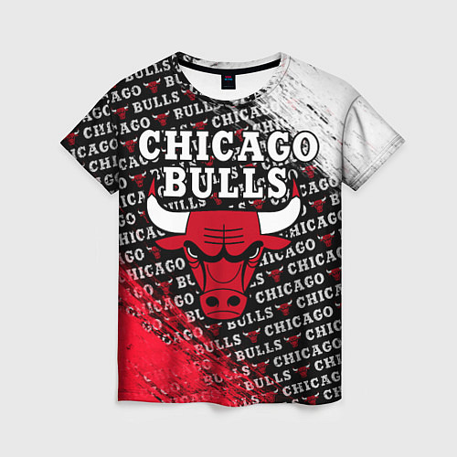 Женская футболка CHICAGO BULLS 6 / 3D-принт – фото 1