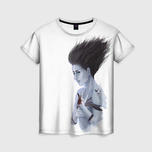 Женская футболка Дух / 3D-принт – фото 1
