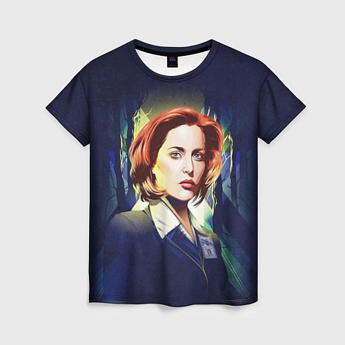 Женская футболка Dana Scully / 3D-принт – фото 1