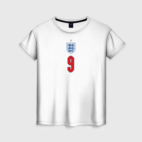 Женская футболка Кейн форма Англия 20212022 / 3D-принт – фото 1