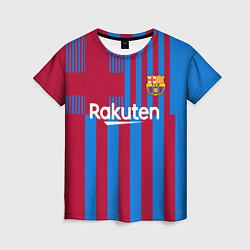 Футболка женская Месси Барселона 20212022, цвет: 3D-принт