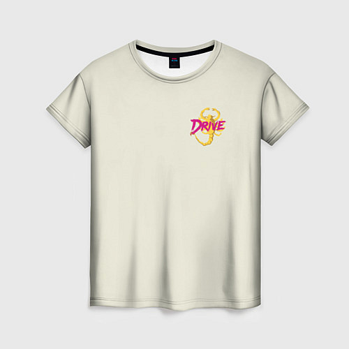 Женская футболка Drive - Скорпион Спина / 3D-принт – фото 1