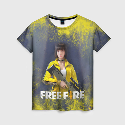 Женская футболка GARENA FREEFIRE БАТЛГРАУНД Z / 3D-принт – фото 1