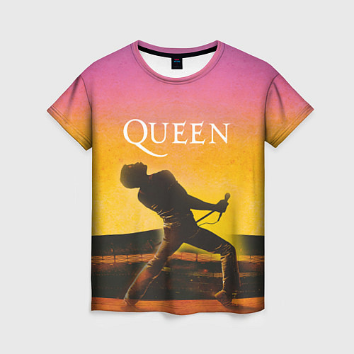 Женская футболка Queen Freddie Mercury Z / 3D-принт – фото 1