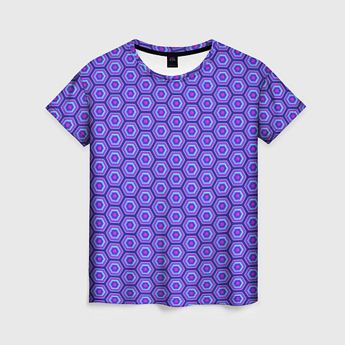 Женская футболка Geometric Background / 3D-принт – фото 1
