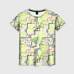 Женская футболка Geometric Color