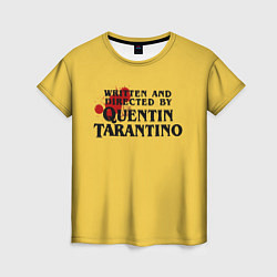 Футболка женская Quentin Tarantino, цвет: 3D-принт