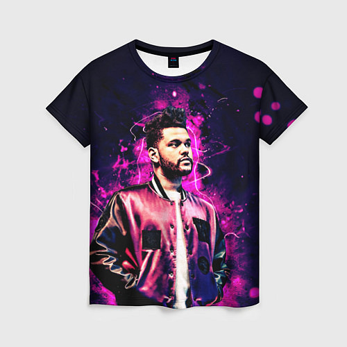 Женская футболка The Weeknd / 3D-принт – фото 1